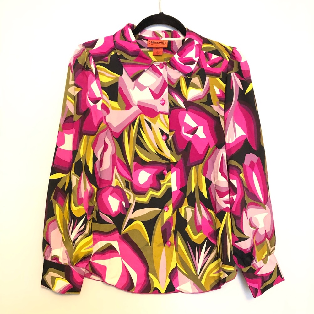 Missoni for Target Blouse Long Sleeve Top